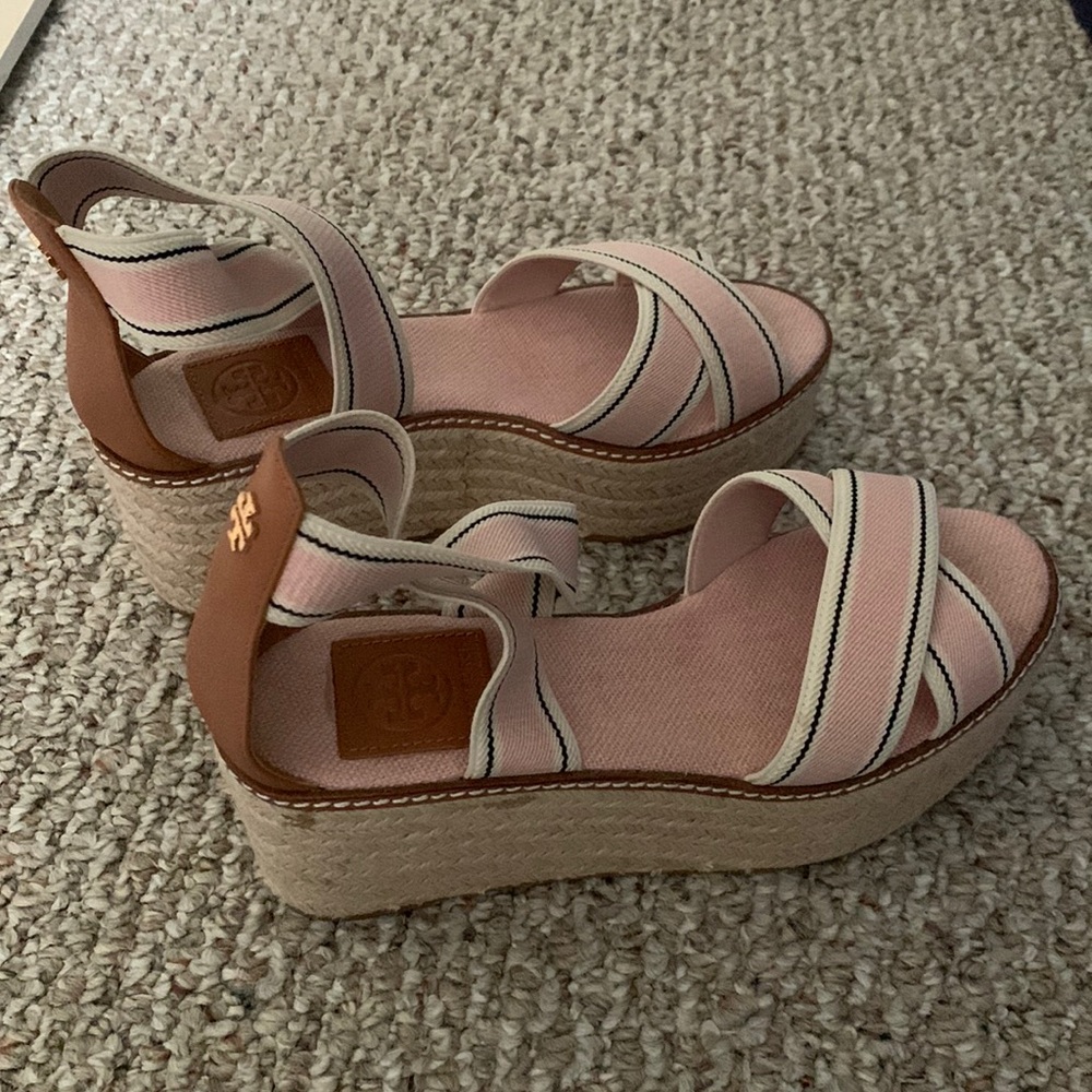 Tory Burch Espadrille Platform Sandals